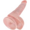 KING COCK - PENE REALÍSTICO CON TESTÍCULOS 13.5 CM NATURAL