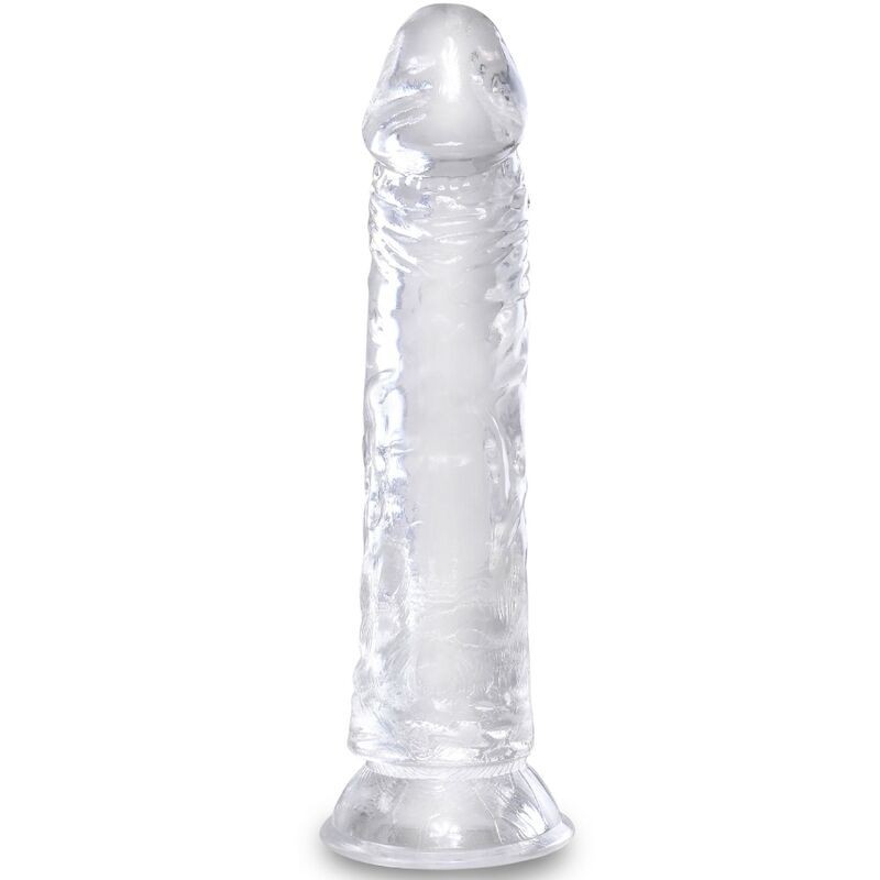 KING COCK - CLEAR PENE REALÍSTICO 19.7 CM TRANSPARENTE