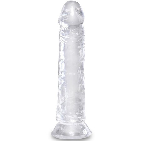 KING COCK - CLEAR PENE REALÍSTICO 19.7 CM TRANSPARENTE
