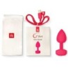 G-VIBE - FUNTOYS GPLUG ANAL VIBRADOR RECARGABLE PEQUEÑO ROSA NEON 3CM
