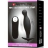 PRETTY LOVE - PLUG ANAL SILICONA 12 MODOS VIBRACIÓN NEGRO