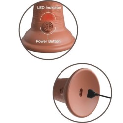 KING COCK - ÉLITE DILDO REALÍSTICO VIBRADOR & SILICONA 15.2 CM CARAMELO