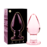 NEBULA SERIES BY IBIZA - MODELO 3 PLUG CRISTAL ROSA 11 CM -O- 5 CM