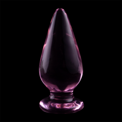 NEBULA SERIES BY IBIZA - MODELO 4 PLUG CRISTAL ROSA 11 CM -O- 5 CM