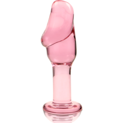 NEBULA SERIES BY IBIZA - MODELO 6 PLUG CRISTAL ROSA 12.5 CM -O- 4 CM
