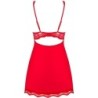 OBSESSIVE - BABYDOLL Y TANGA LUVAE ROJO S/M