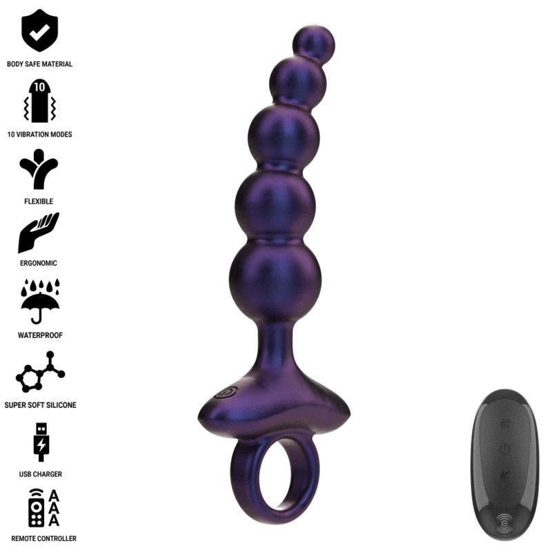 INTENSE - TITO PLUG ANAL VIBRADOR MODELO 3 CONTROL REMOTO