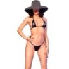 CHILIROSE - CR 4840 MICRO BIKINI NEGRO S/M