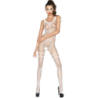 PASSION - WOMAN BS045 BODYSTOCKING BLANCO TALLA ÚNICA