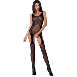 PASSION - WOMAN BS061 BODYSTOCKING NEGRO TALLA ÚNICA