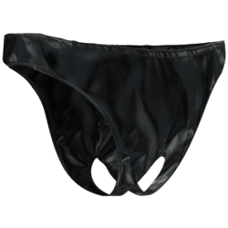 DARKNESS - PANTIES CON ABERTURA UNISEX TALLA ÚNICA