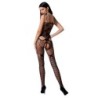 PASSION - WOMAN BS076 BODYSTOCKING TALLA ÚNICA NEGRO