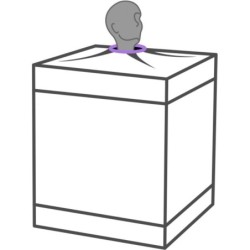 SECRET DOME - KINK CLUB CABINA BUKKAKE MORADO