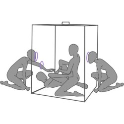 SECRET DOME - KINK CLUB CABINA SCANDALE MORADO