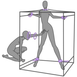 SECRET DOME - KINK CLUB CABINA SCANDALE MORADO