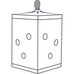 SECRET DOME - KINK CLUB CABINA SCANDALE MORADO