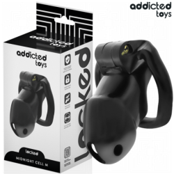 ADDICTED TOYS LOCKED - MINDNIGHT CELL JAULA PARA PENE 4.2 CM TALLA M