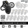 ADDICTED TOYS LOCKED - CHAINED HOLLOW JAULA PARA PENE 10,5 CM