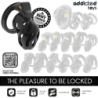 ADDICTED TOYS LOCKED - SEALED CRYPT JAULA PARA PENE 8 CM