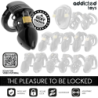 ADDICTED TOYS LOCKED - CHASTITY DEPTHS JAULA PARA PENE 7,5 CM