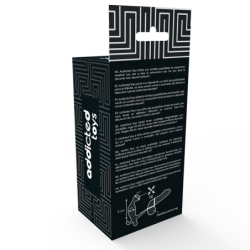 ADDICTED TOYS - PLUG ANAL CON ANILLA DOBLE PENE Y TESTÍCULOS NEGRO