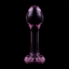 NEBULA SERIES BY IBIZA - MODELO 2 PLUG CRISTAL ROSA 11 CM -O- 3.5 CM