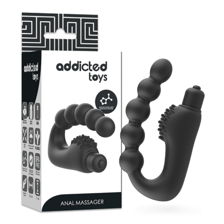 ADDICTED TOYS - MASAJEADOR ANAL PROSTÁTICO CON VIBRACIÓN