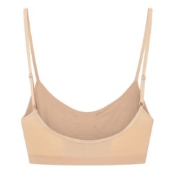 BYE-BRA - MEDIUM CONTROL SUJETADOR SIN COSTURAS BEIGE TALLA S