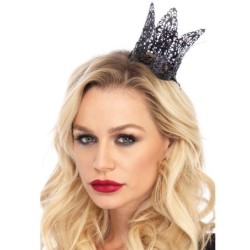 LEG AVENUE - MINI CORONA DE FILIGRANA METAL NEGRO