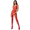 PASSION - WOMAN BS085 BODYSTOCKING ROJO TALLA ÚNICA