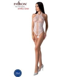 PASSION - BS094 BODYSTOCKING BLANCO TALLA ÚNICA