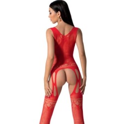 PASSION - BS099 BODYSTOCKING ROJO TALLA ÚNICA