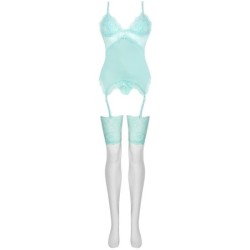 LIVCO CORSETTI FASHION - PERSINNE MIT EMPORIO SET CORSET + PANTY + MEDIAS S/M