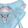 SUBBLIME - 954109 SUJETADOR + PANTIES CON LIGUERO DISEÑO FLORAL AZUL S/M