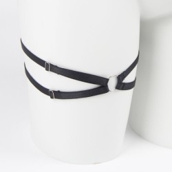 SUBBLIME - 955199 SET SUJETADOR CON LAZO NEGRO AJUSTABLE S/M