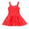 SUBBLIME - 957698 VESTIDO DE CUERO CON CREMALLERA DE CORAZÓN ROJO L/XL