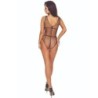 PASSION - BS114 BODYSTOCKING REJILLA NEGRO