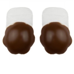 BYE-BRA - ELEVADOR PECHO PUSH-UP SILICONA MARRÓN TALLA XL