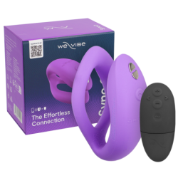 WE-VIBE - SYNC O VIBRADOR FLEXIBLE CONTROL REMOTO VIOLETA
