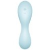 SATISFYER - CURVY TRINITY 5 ESTIMULADOR Y VIBRADOR APP AZUL