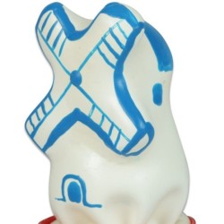 CONDOMERIE - PRESERVATIVO DECORATIVO PINTADO A MANO MOLINO