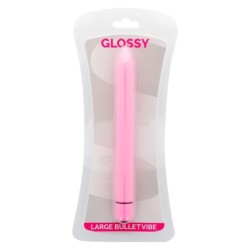 GLOSSY - SLIM VIBRADOR ROSA