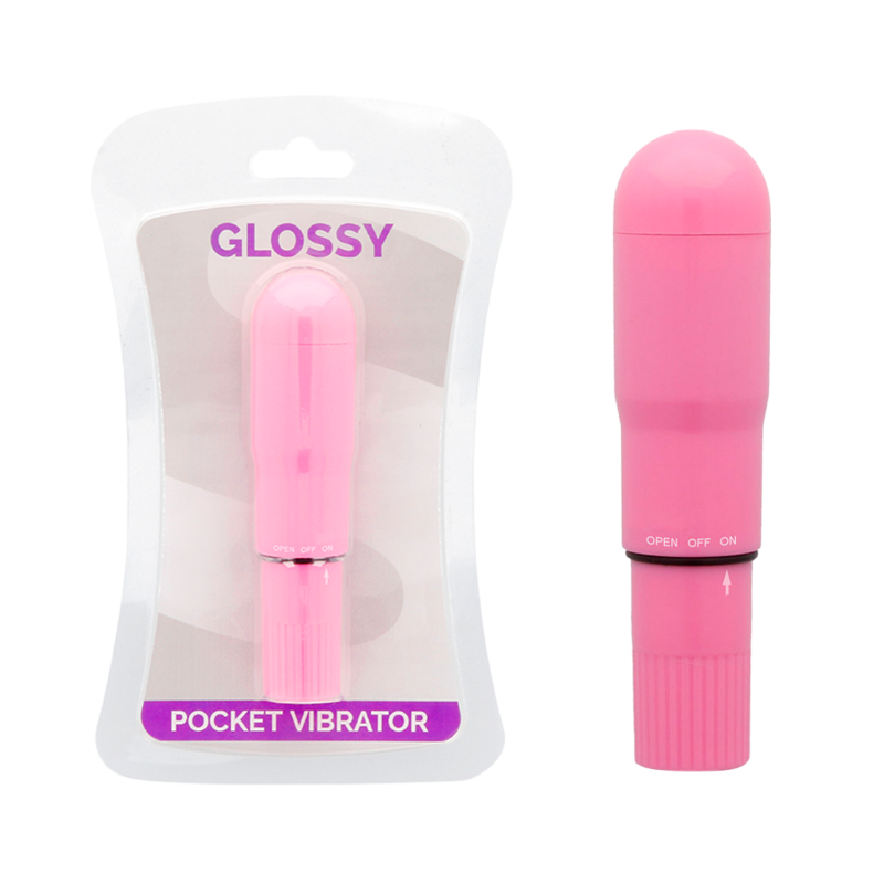 GLOSSY - POCKET VIBRADOR ROSA INTENSO