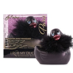 BIG TEASE TOYS - I RUB MY DUCKIE 2.0 , PATO VIBRADOR PARIS (BLACK)