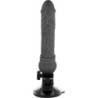 BASECOCK - VIBRADOR REALÍSTICO CONTROL REMOTO NEGRO 19.5 CM -O- 4 CM
