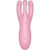 SATISFYER - THREESOME 4 VIBRADOR APP ROSA