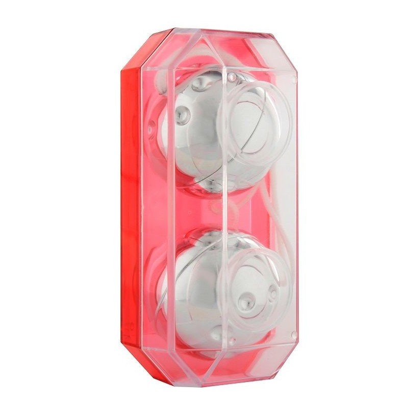 SEVEN CREATIONS - BOLAS GEISHA PLATA SILVER SHADES