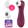 SATISFYER - PRO 2 GENERACIÓN 3 GRANATE BLUETOOTH & APP