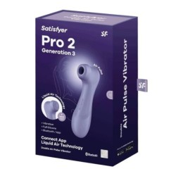 SATISFYER - PRO 2 GENERACIÓN 3 LILA BLUETOOTH & APP
