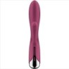 SATISFYER - SPINNING RABBIT 1 ESTIMULACION CLITORIS Y PUNTO G ROJO